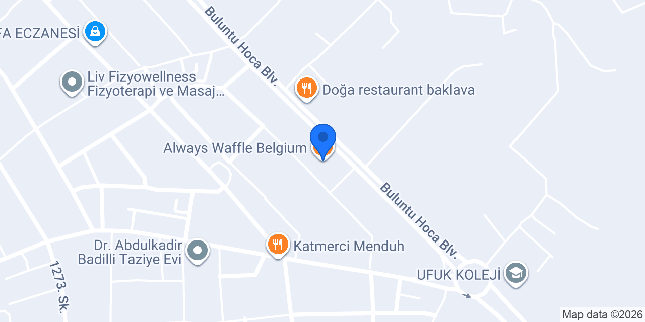 Always Waffle Belgium konumu
