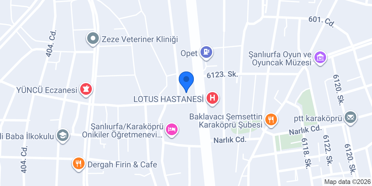 Klinik Vip konumu