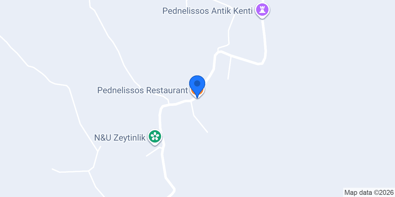 Pednelissos Restaurant konumu