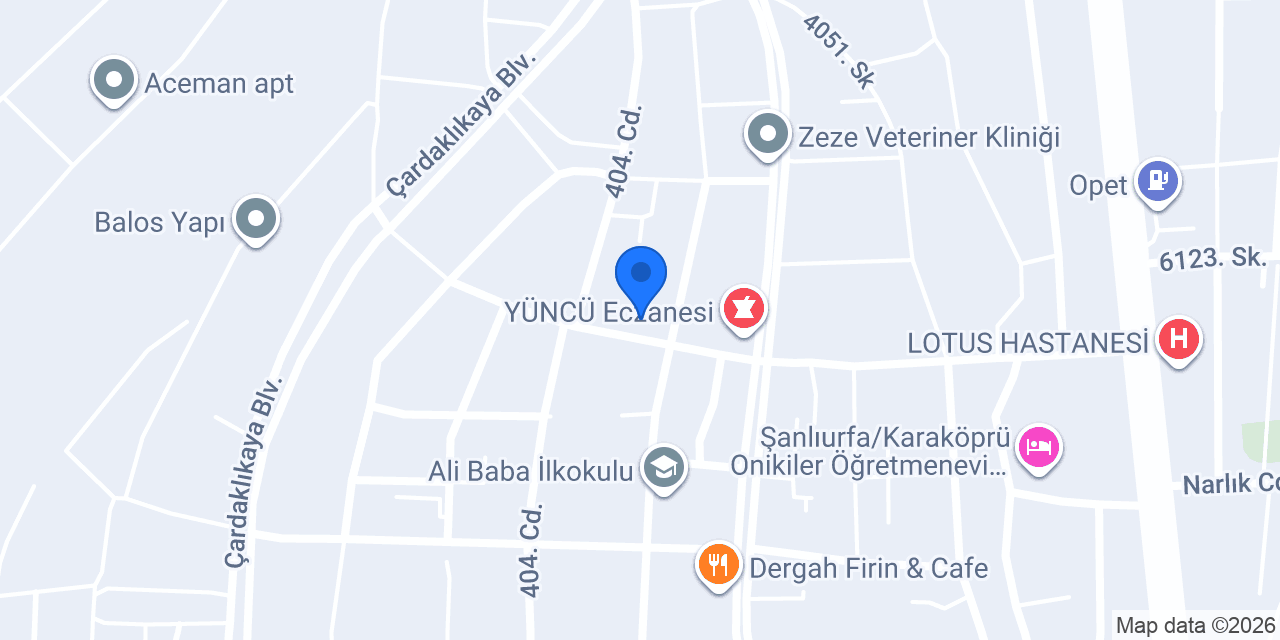 Ezgi Eczanesi konumu