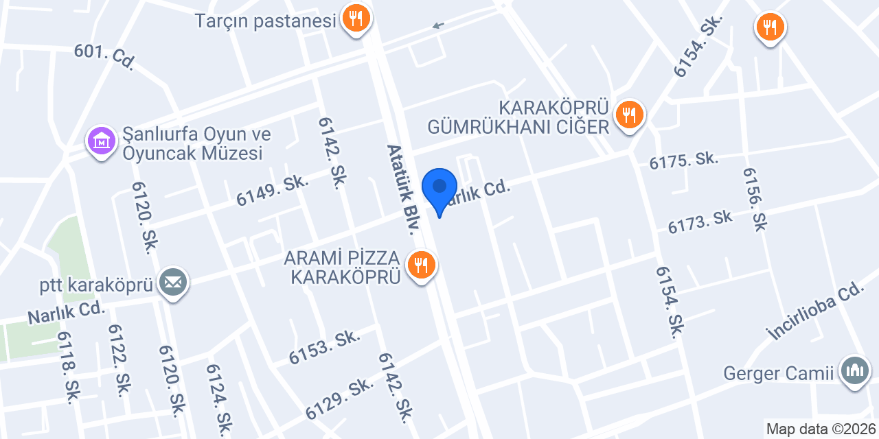 TUĞBA OPTİK konumu