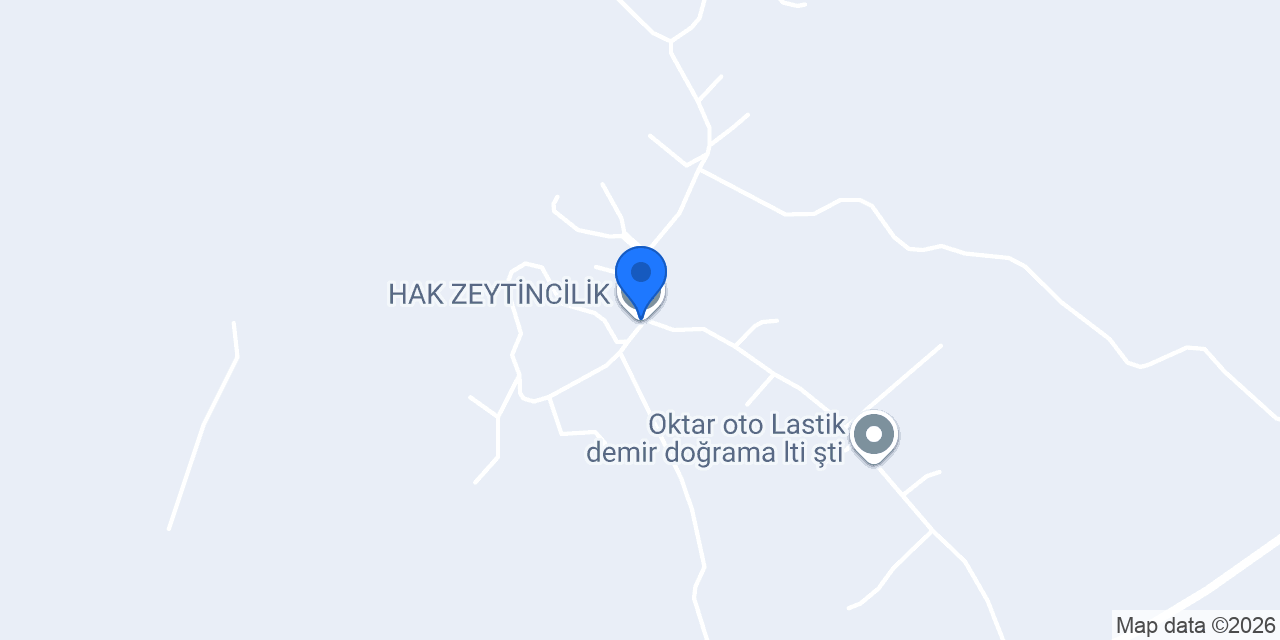 HAK ZEYTİNCİLİK konumu