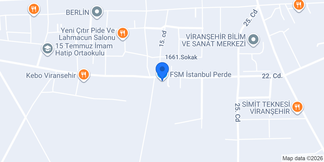FSM İstanbul Perde konumu