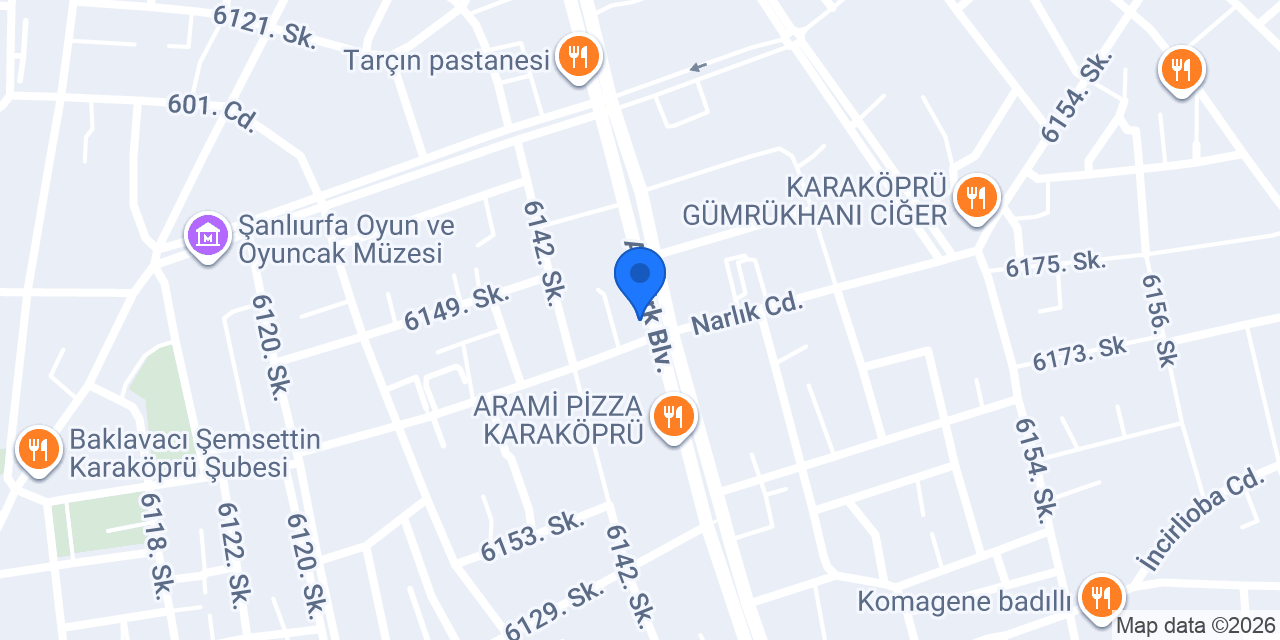 Karaköprü Anahtarcı Çilingir konumu