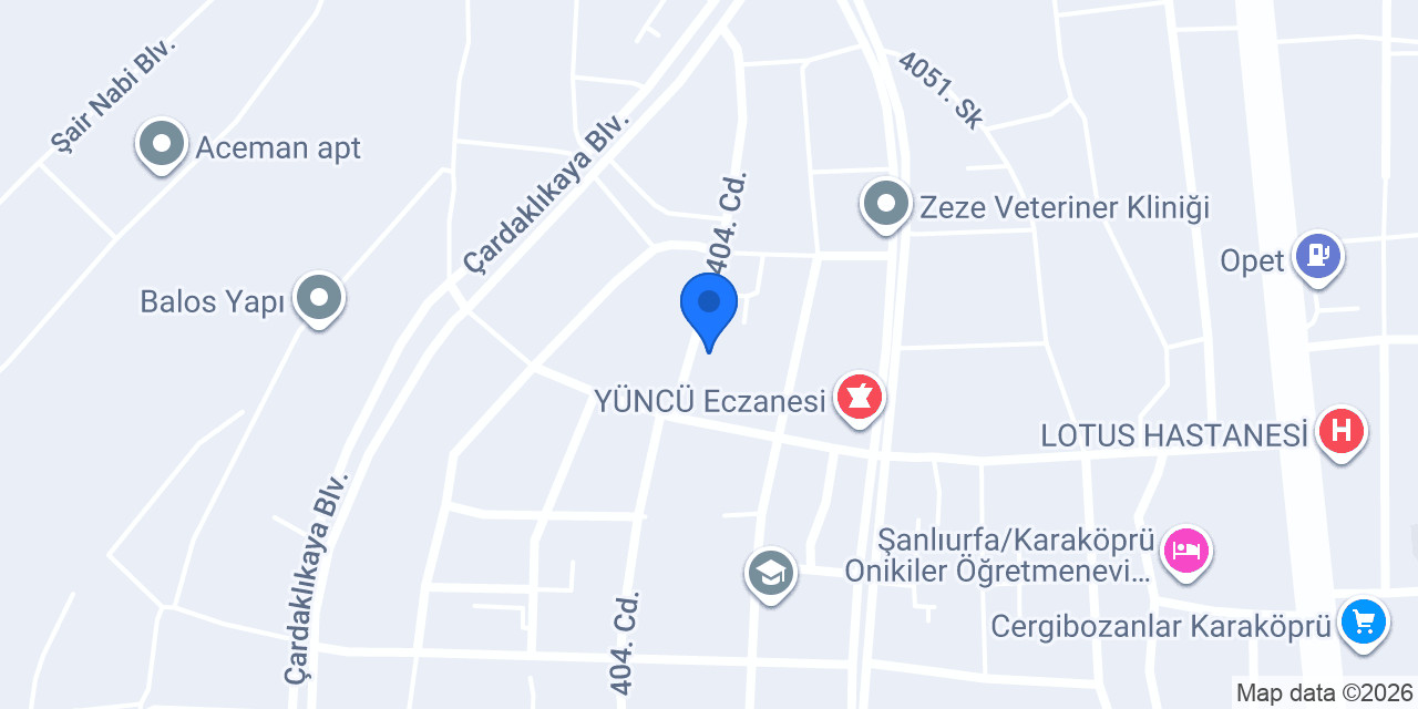 Kılıç Group Gayrimenkul konumu