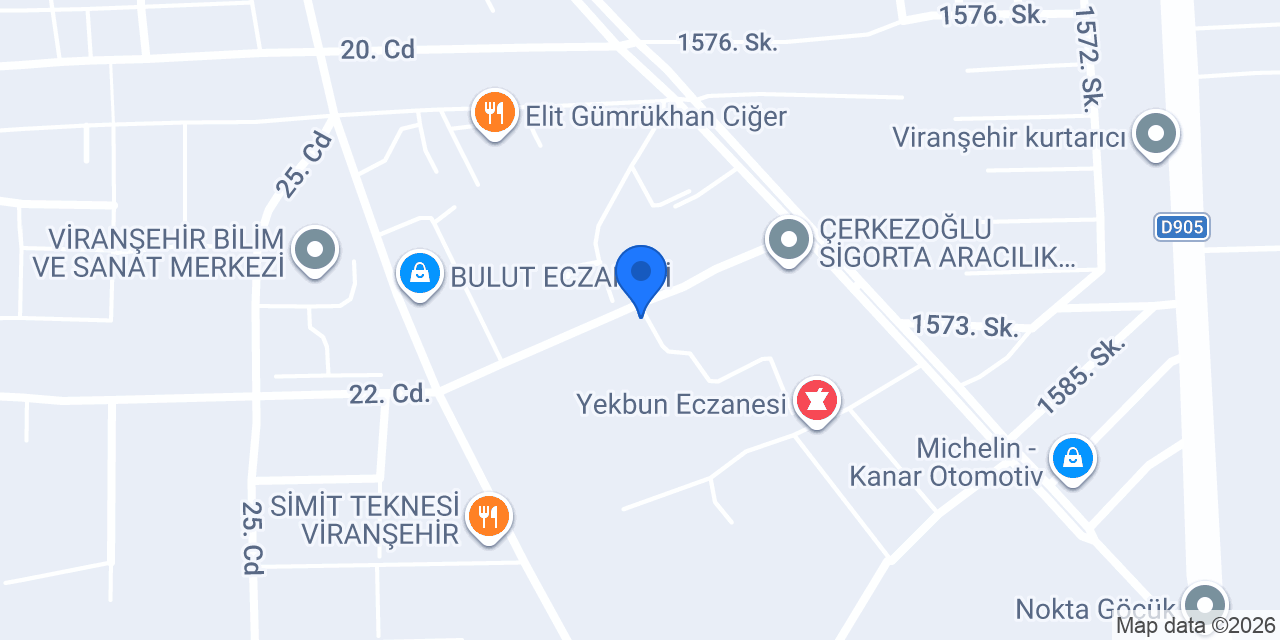 VİRANŞEHİR BİREY ÖZEL ÖĞRETİM KURSU konumu