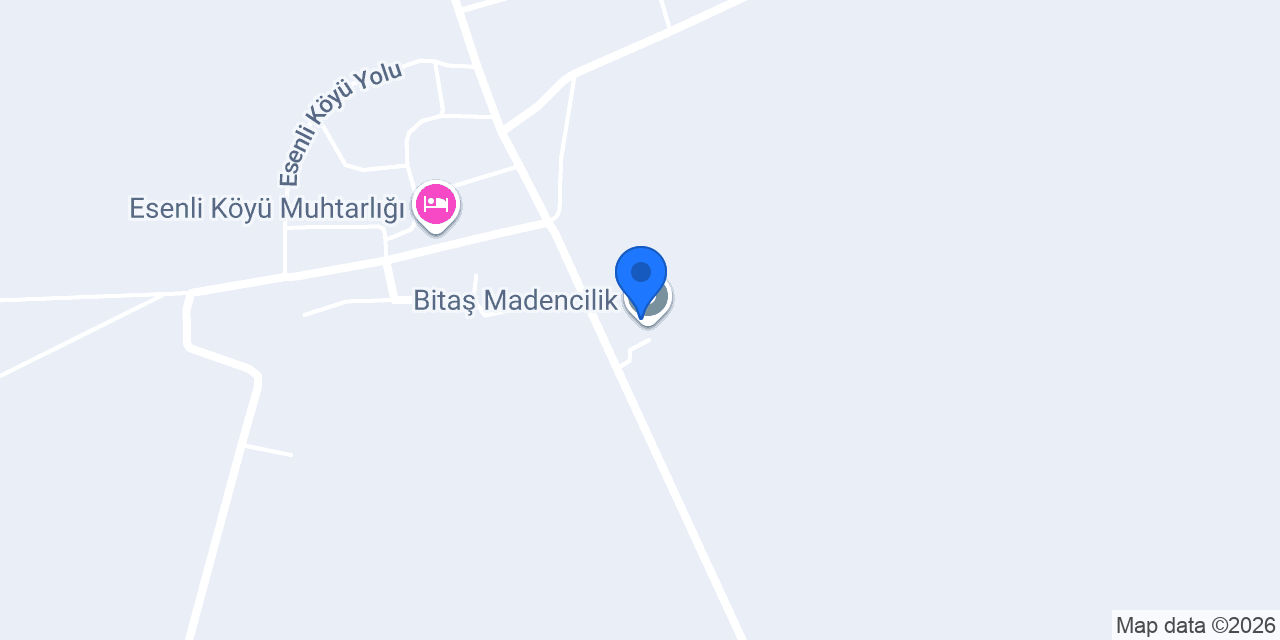 Bitaş Parke Taşı konumu