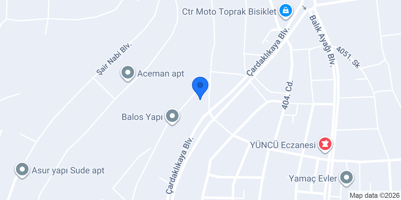 Cengizler Hırdavat konumu