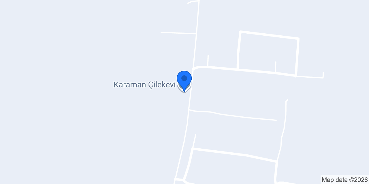Karaman Çilekevi konumu