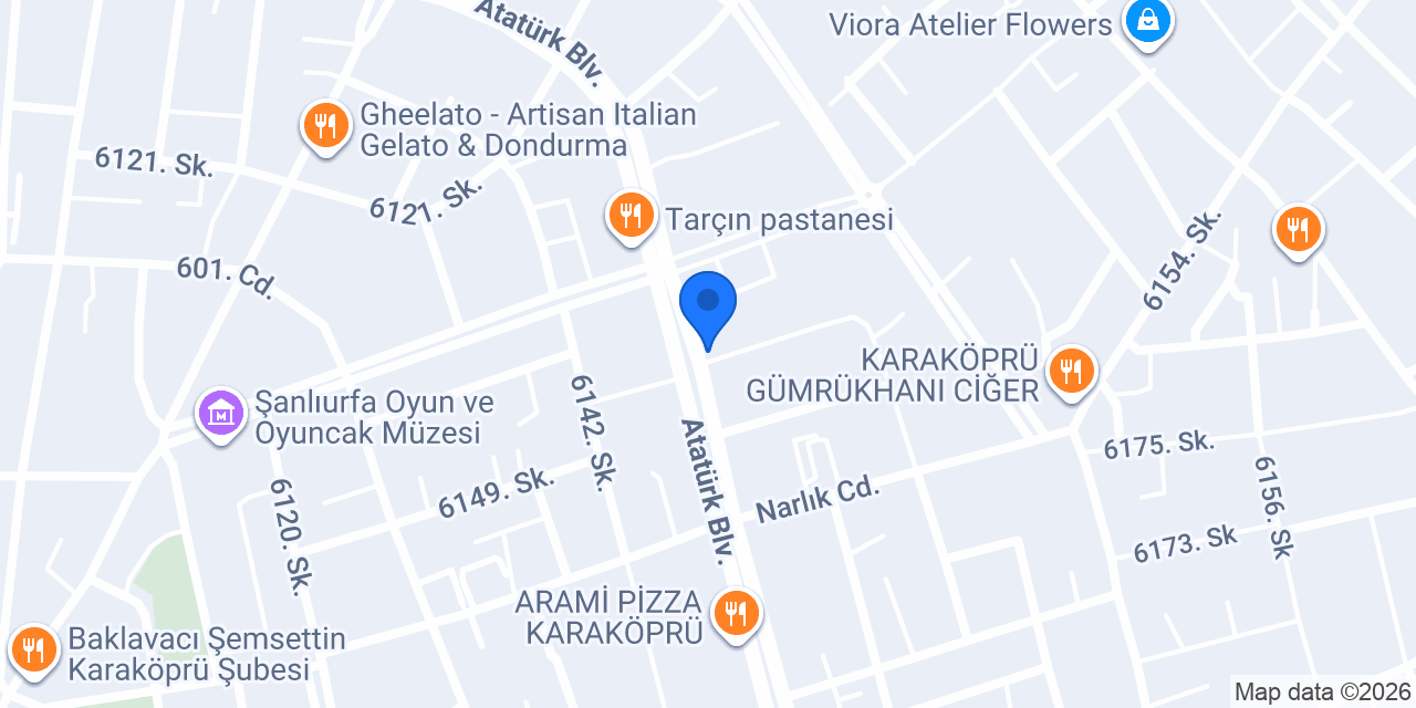 Koçoğlu Döner Karaköprü konumu