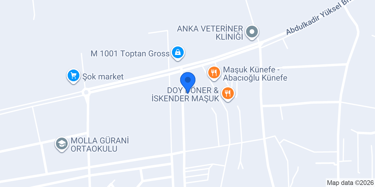 Öz Şanlıurfa Karot Delme konumu
