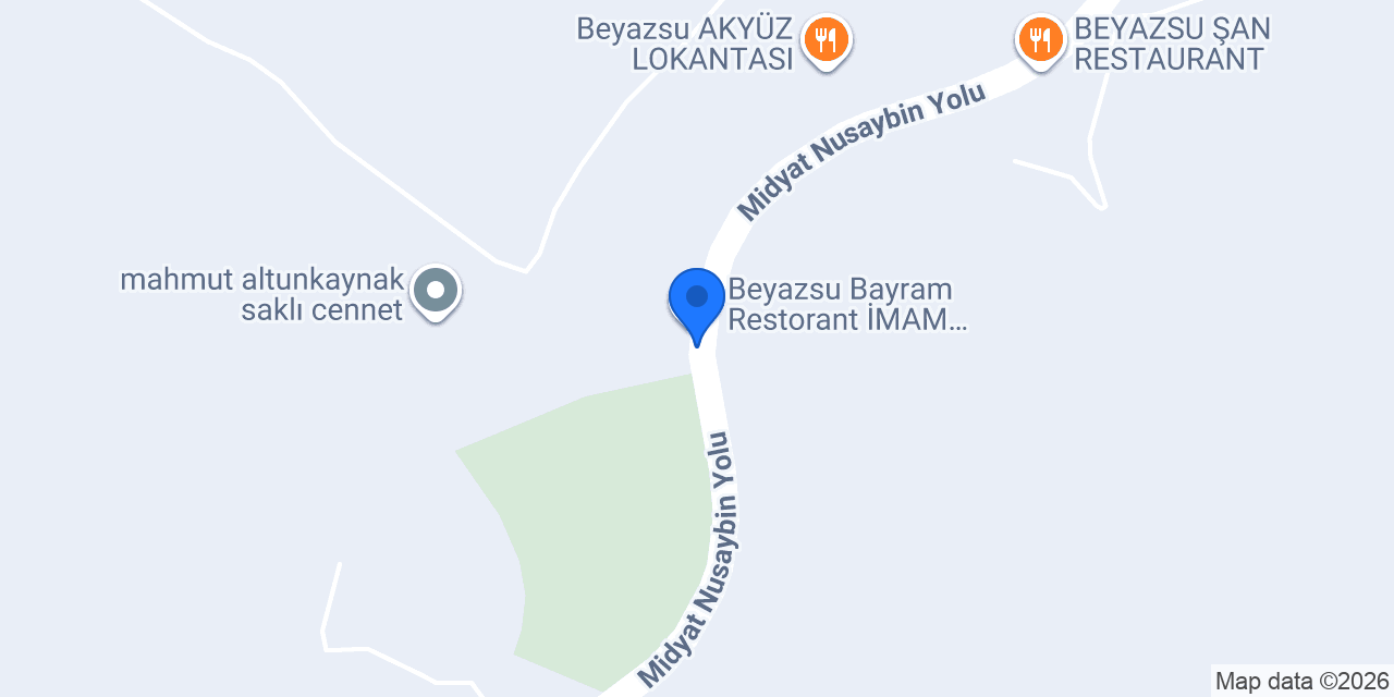 MARDİN BEYAZSU RESTAURANT konumu