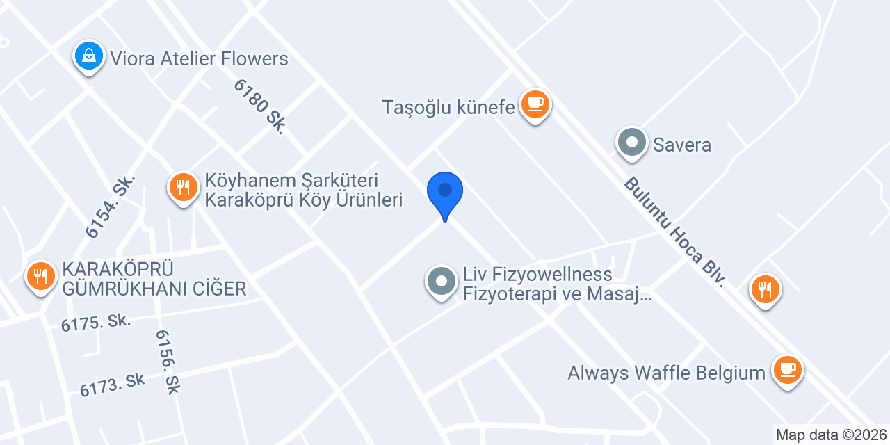 Ahenk Tasarım konumu