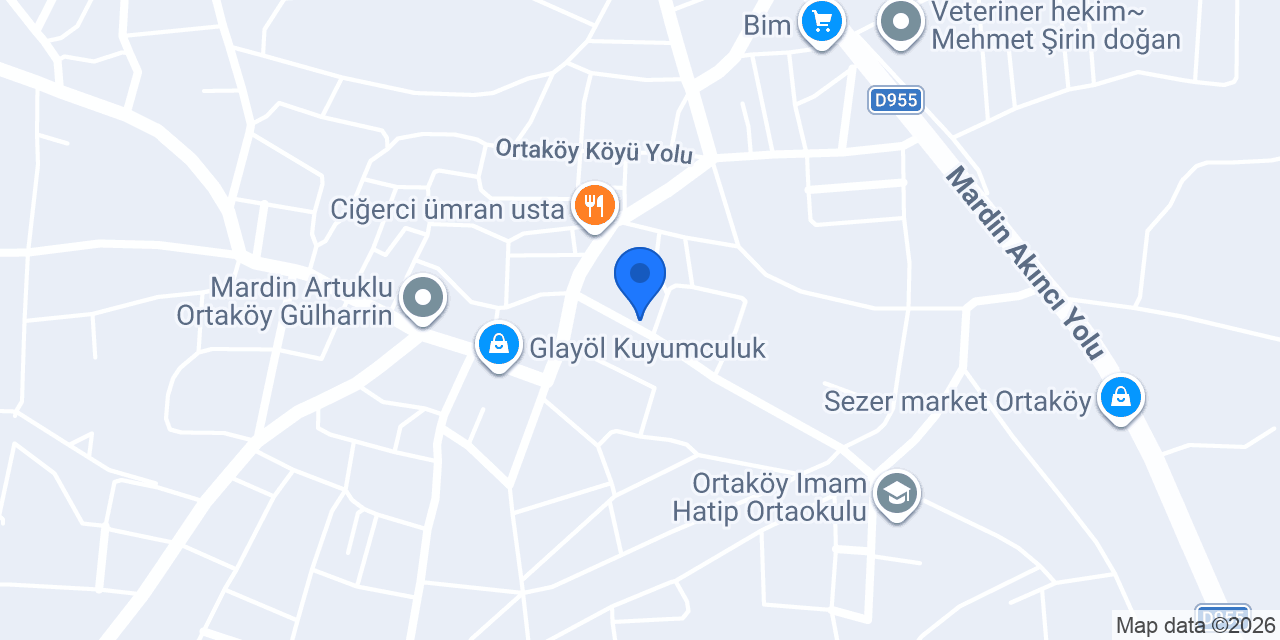 Muhammed Bağış-Su Tesisatçısı konumu