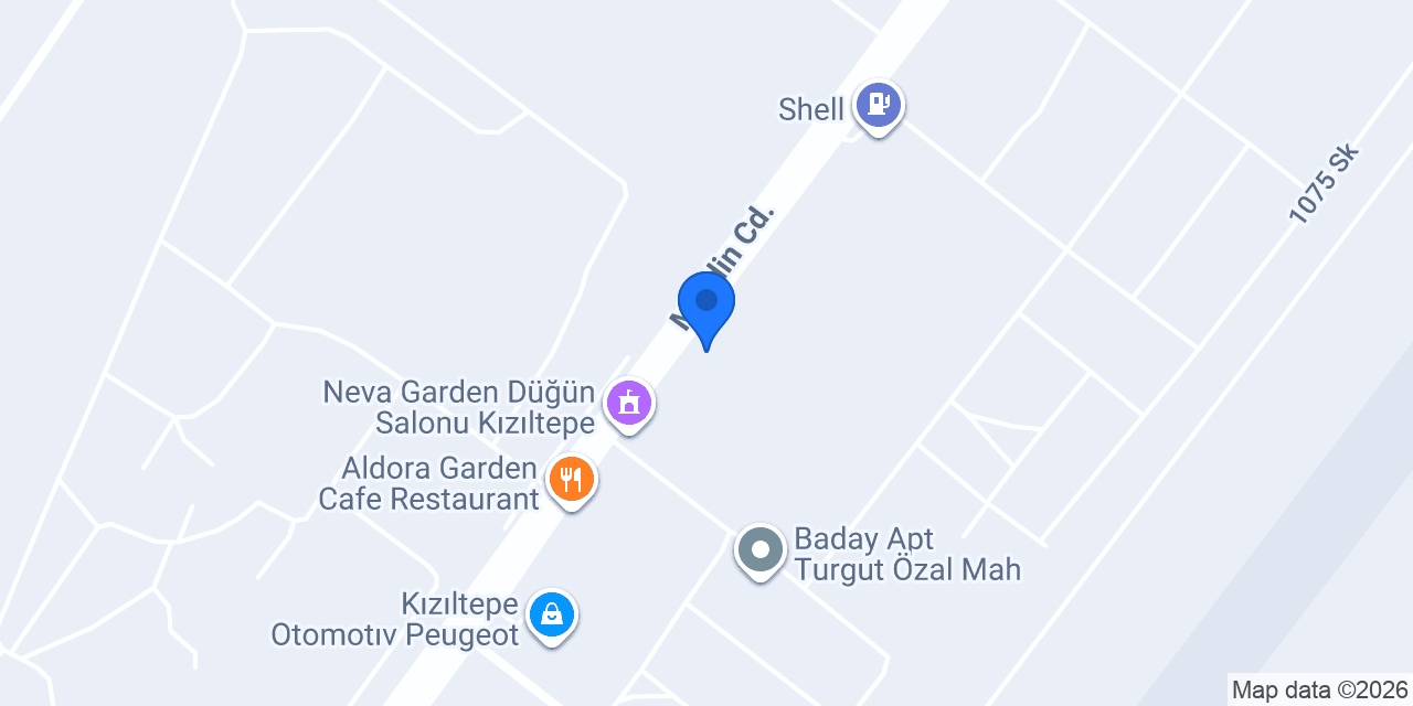 Öz Garden Cafe Restaurant konumu