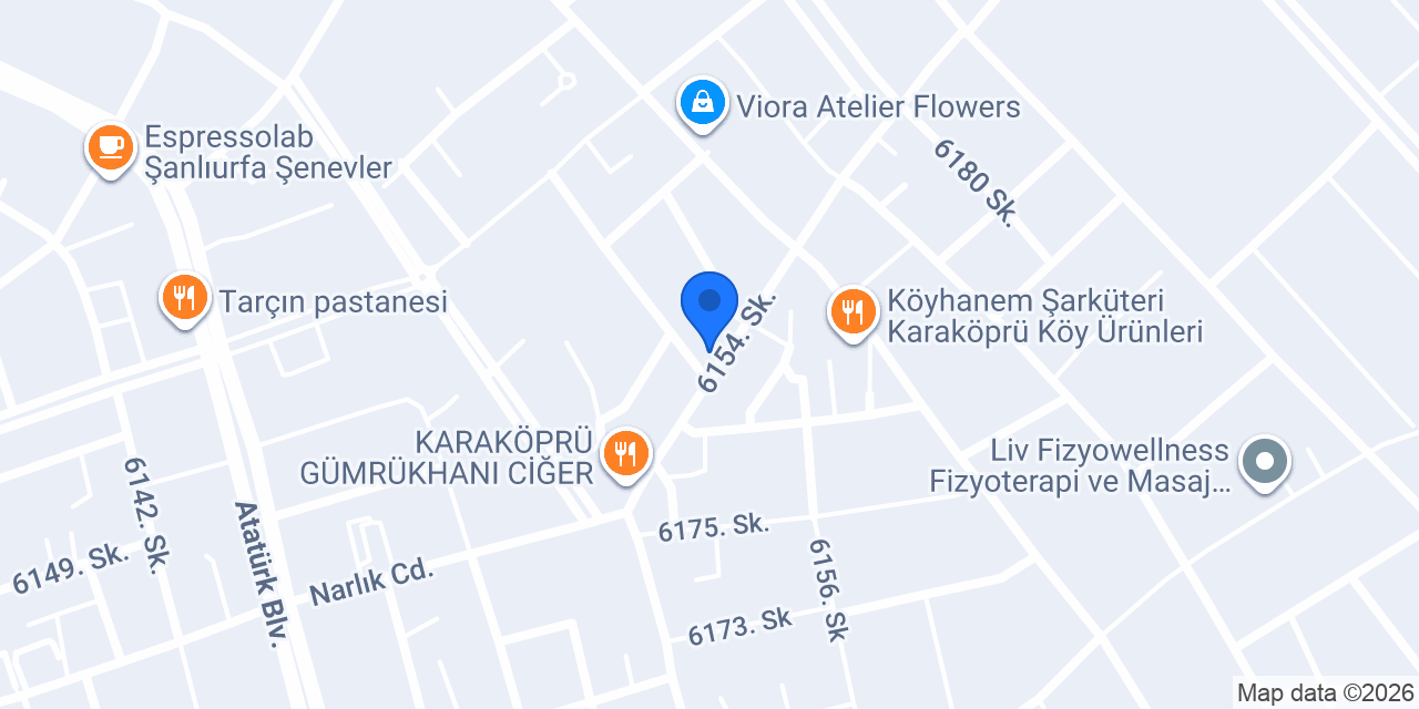 MİRAÇ ECZANESİ ŞANLIURFA\KARAKÖPRÜ konumu