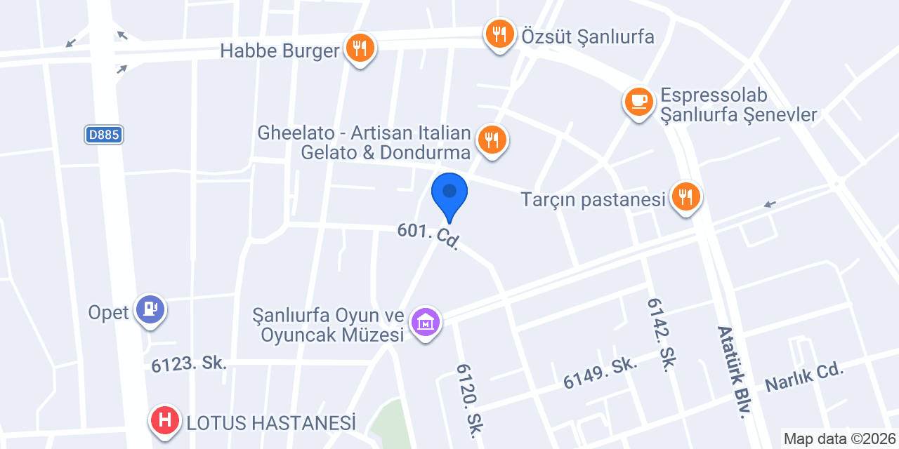 Işık kuaför konumu