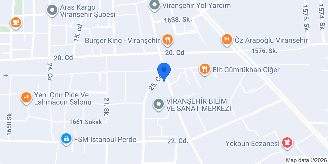 Merit Park Cafe & Okey Salonu konumu