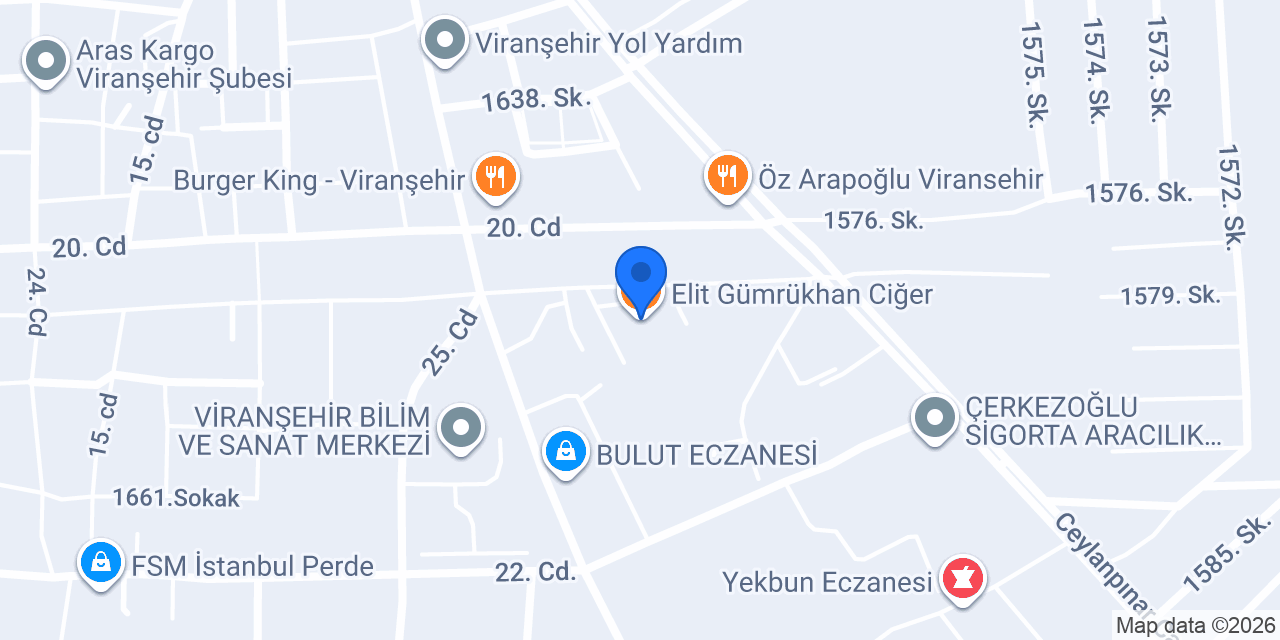 Elit Gümrükhan Ciğer konumu