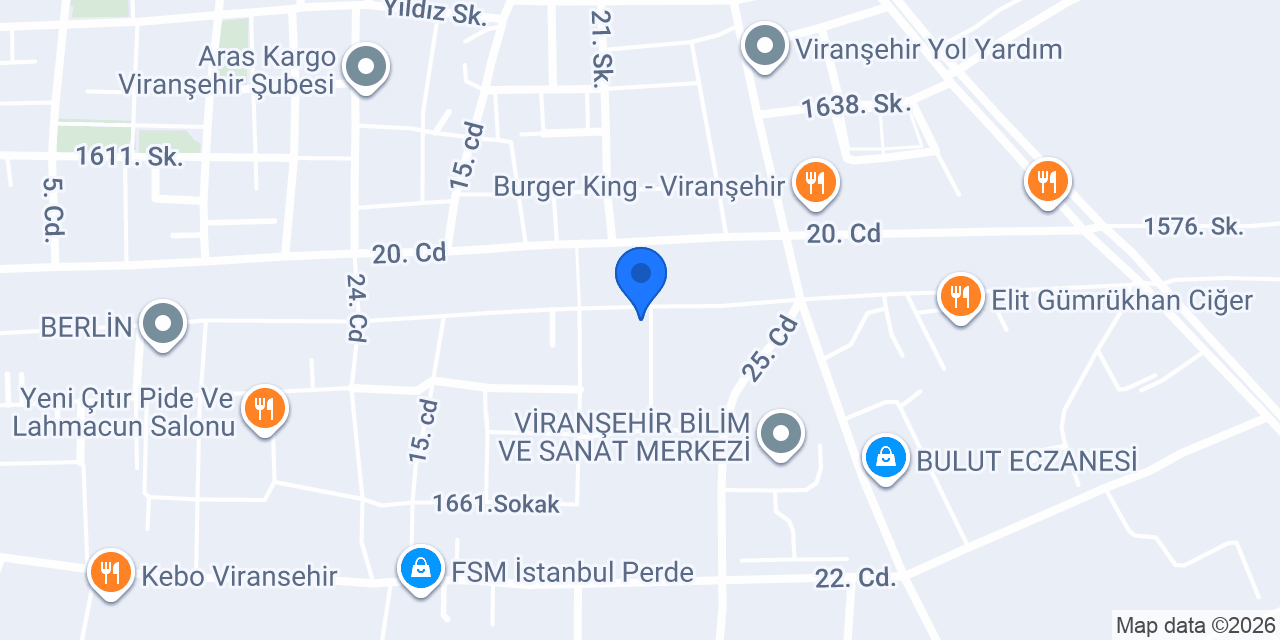 Pars Auto Kuaför konumu