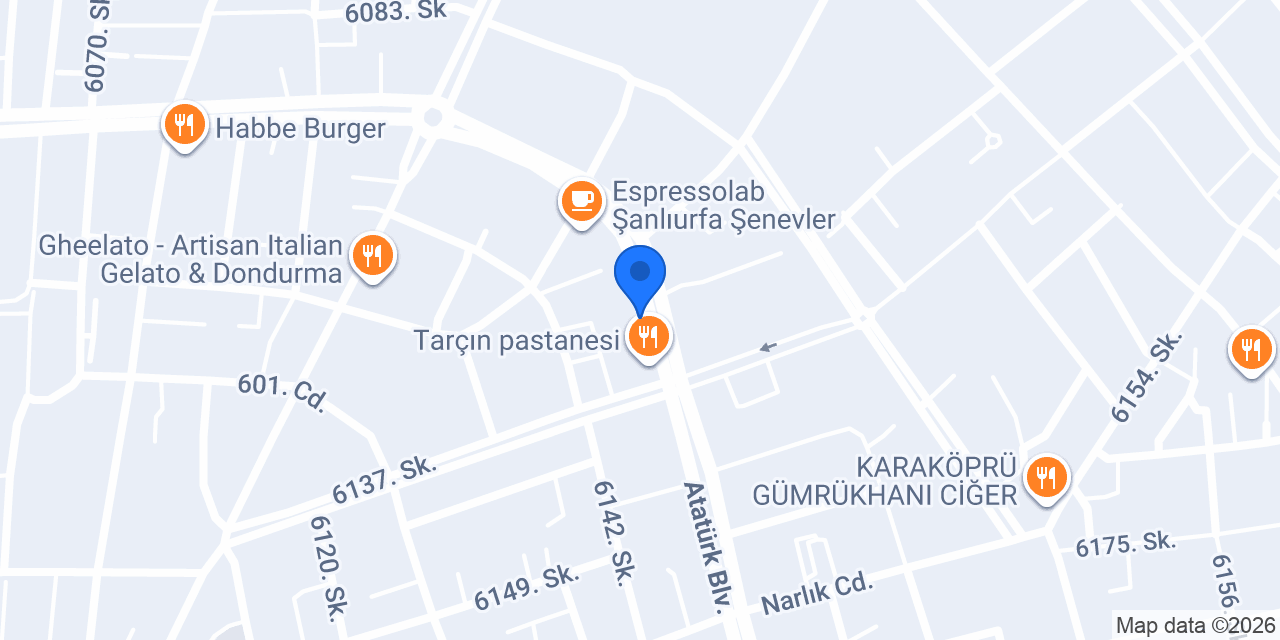 Şehri Mozaik Künefe konumu