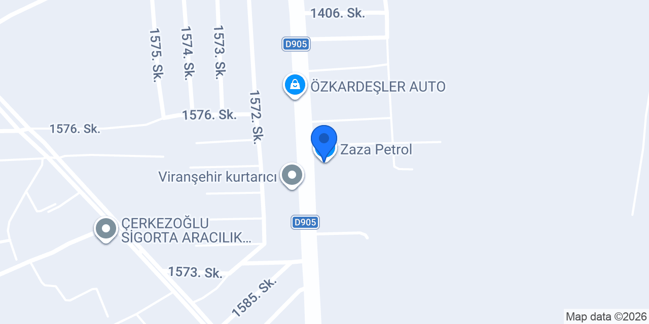 Zaza Petrol konumu