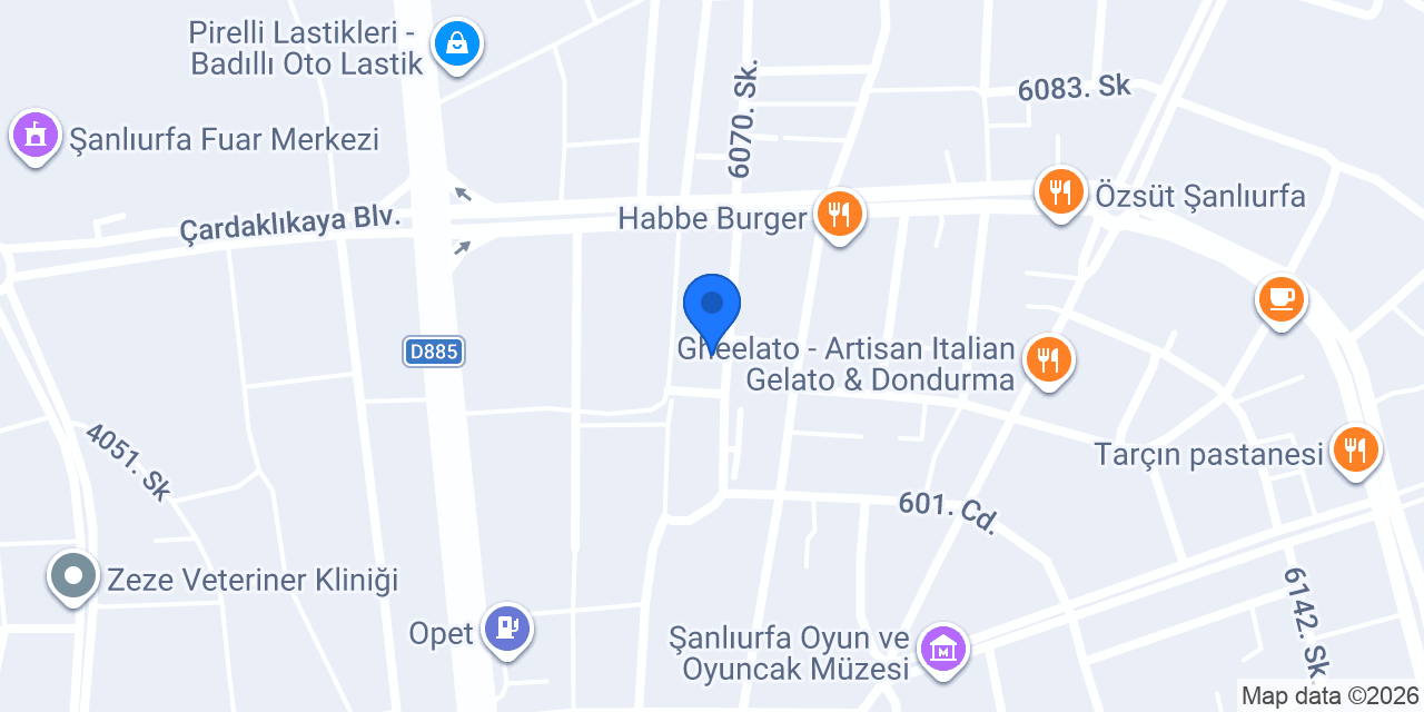 Şahin Doğalgaz konumu