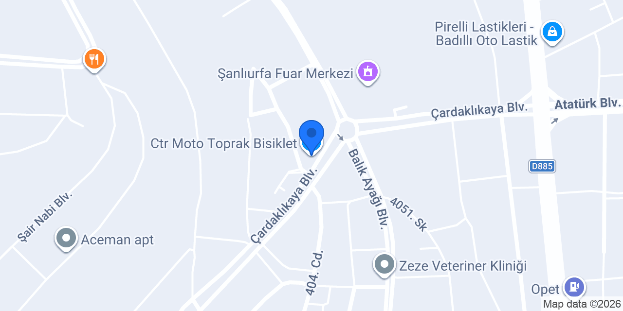 Ctr Moto Toprak Bisiklet konumu