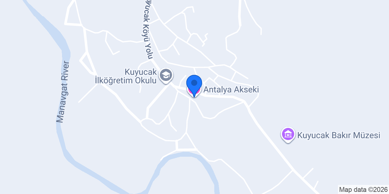 Antalya Akseki Kuyucak (iLârma) 🇹🇷 konumu