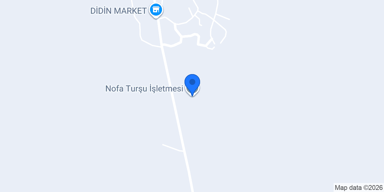 Nofa Turşu İşletmesi konumu