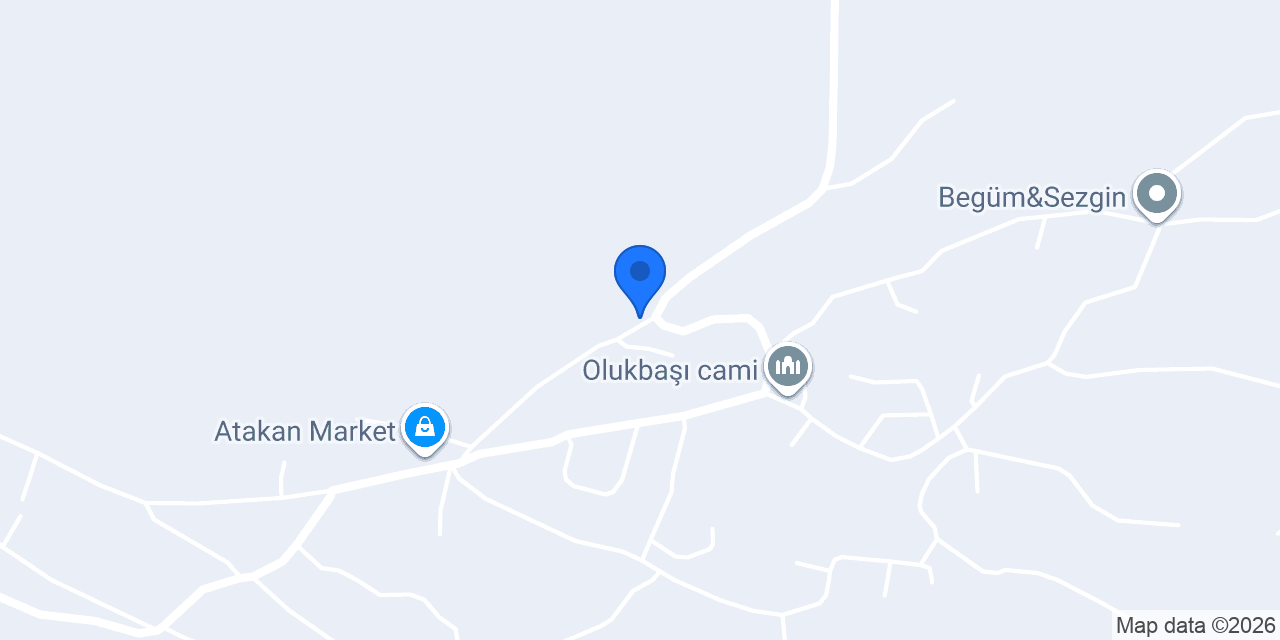 Olukbaşı İlköğretim Okulu konumu