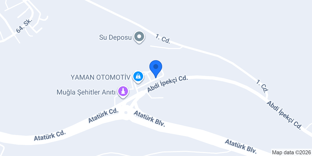 Ege Otomotiv konumu