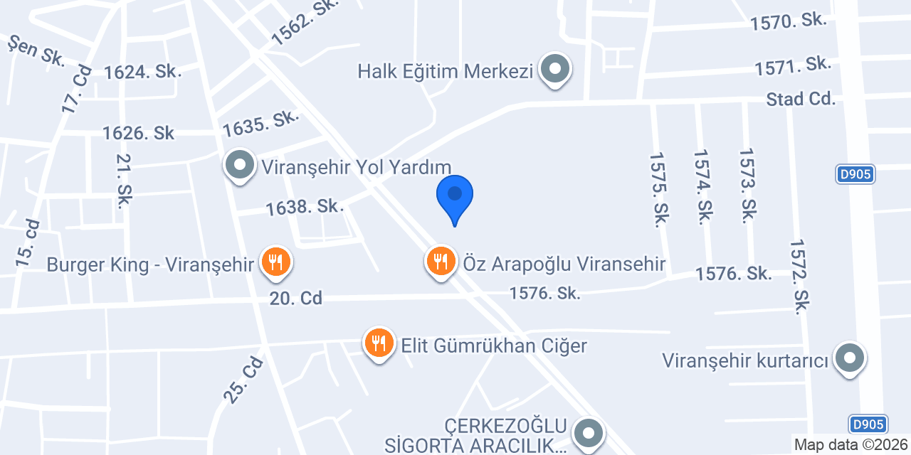 Viranşehir İmkb İlkokulu konumu