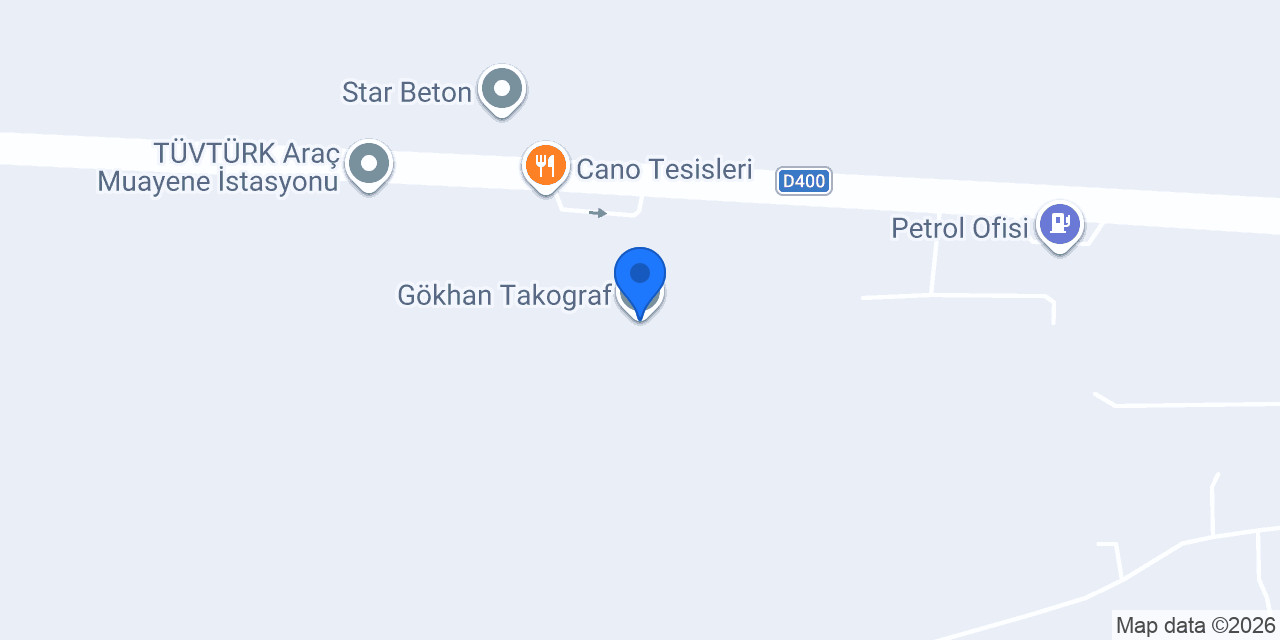 Gökhan Takograf konumu