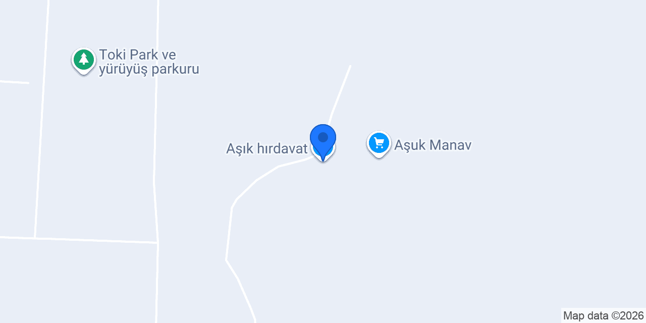 Aşık hırdavat konumu