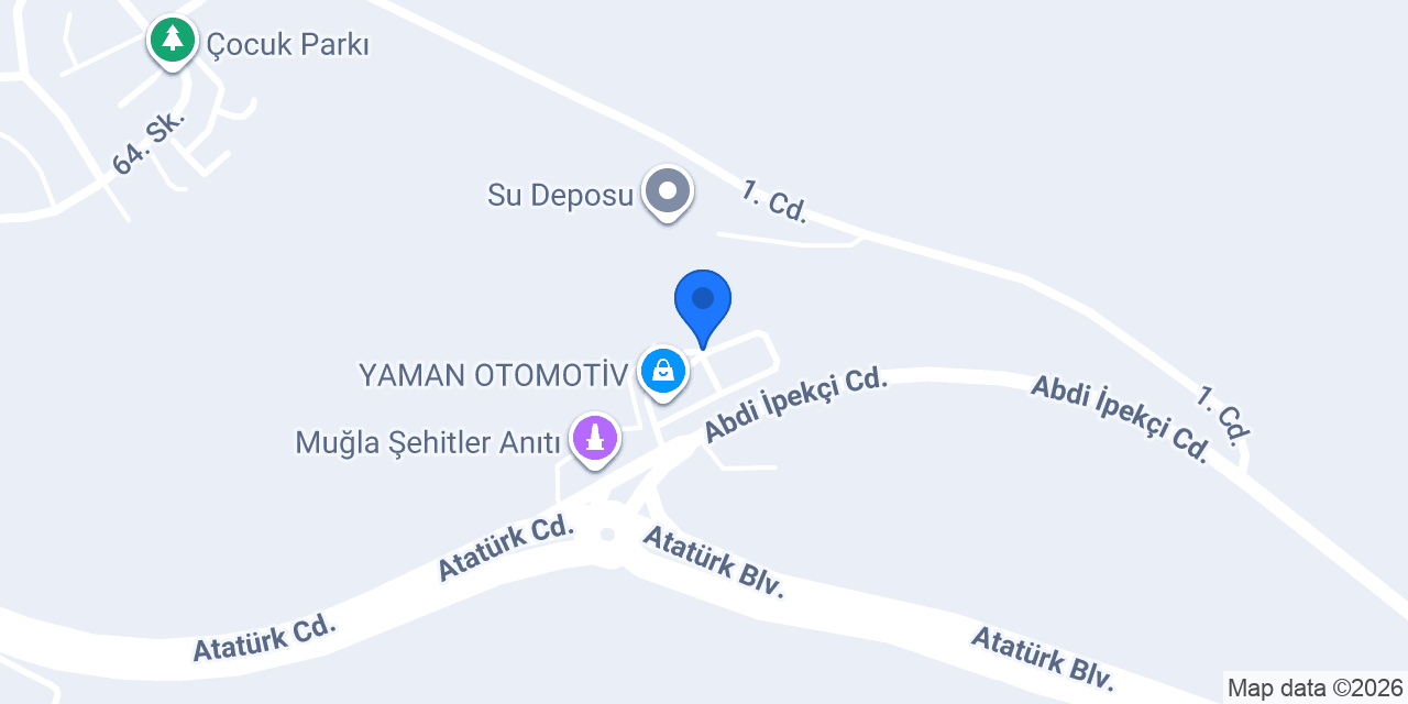 Karatop Oto Galeri konumu