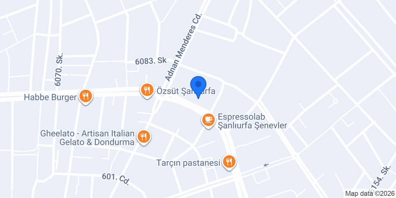 Siemens Şanlıurfa konumu