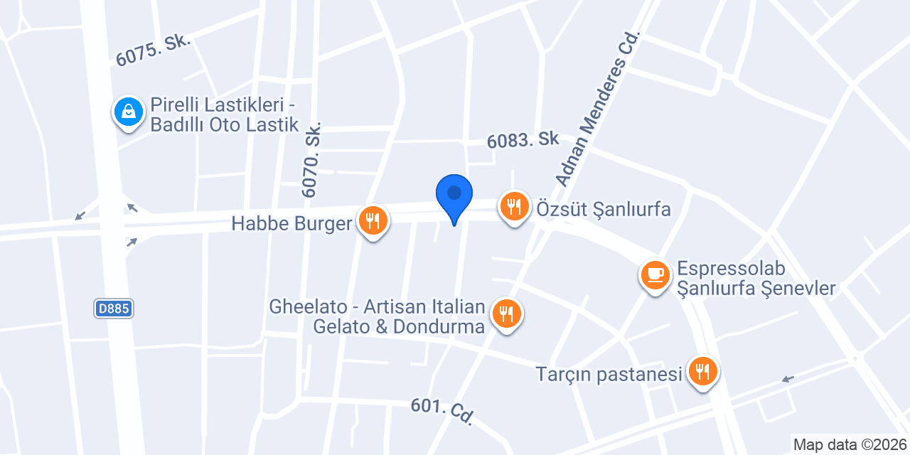 Mustafa Gökçin Baklavaları konumu