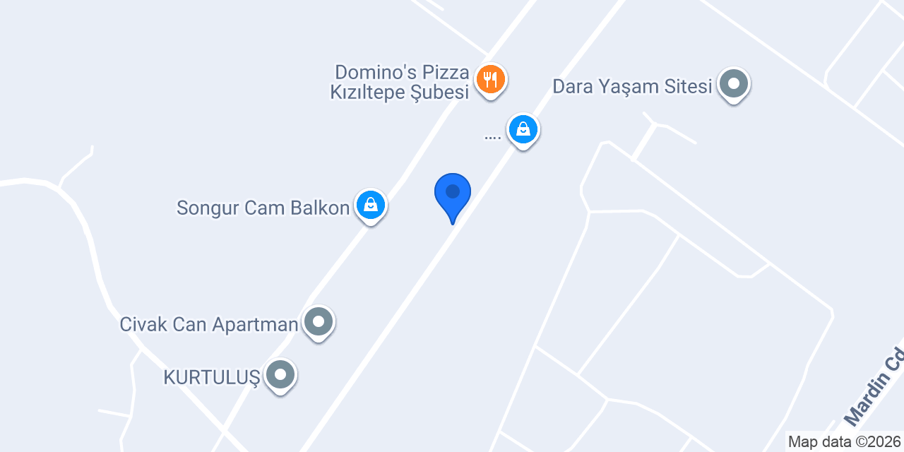 Yalçın yapı inşaat - tesisat konumu