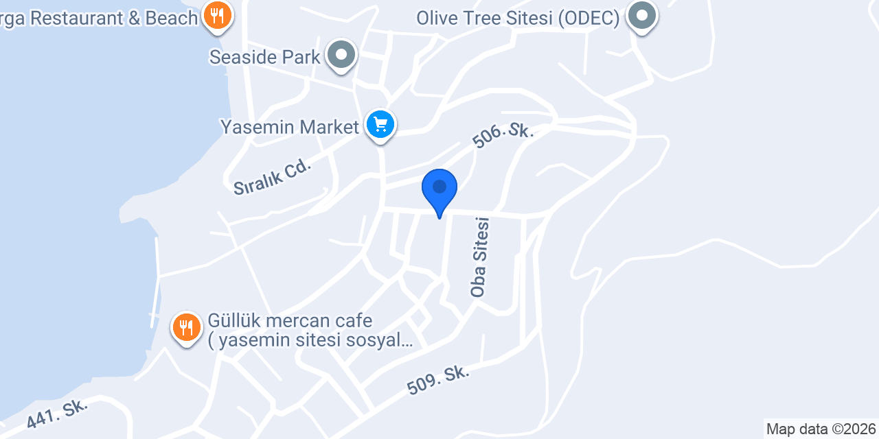 Yeni Oba Sit.İşl.Koop. konumu