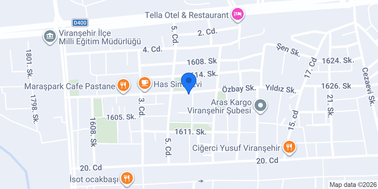 Urfa Kebap Salonu konumu