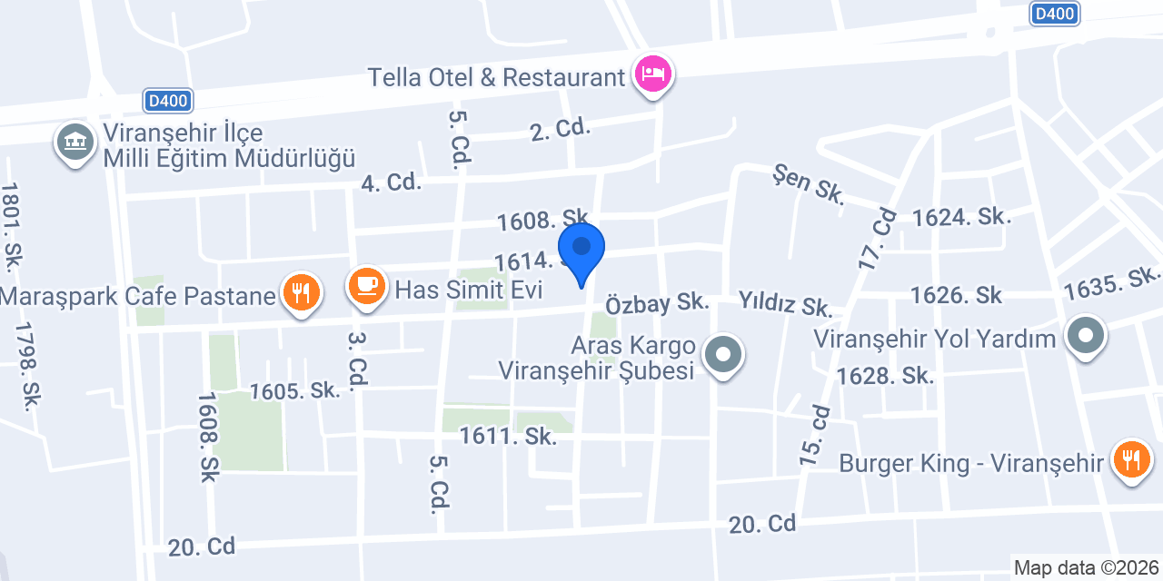 ViranşehirAVM konumu