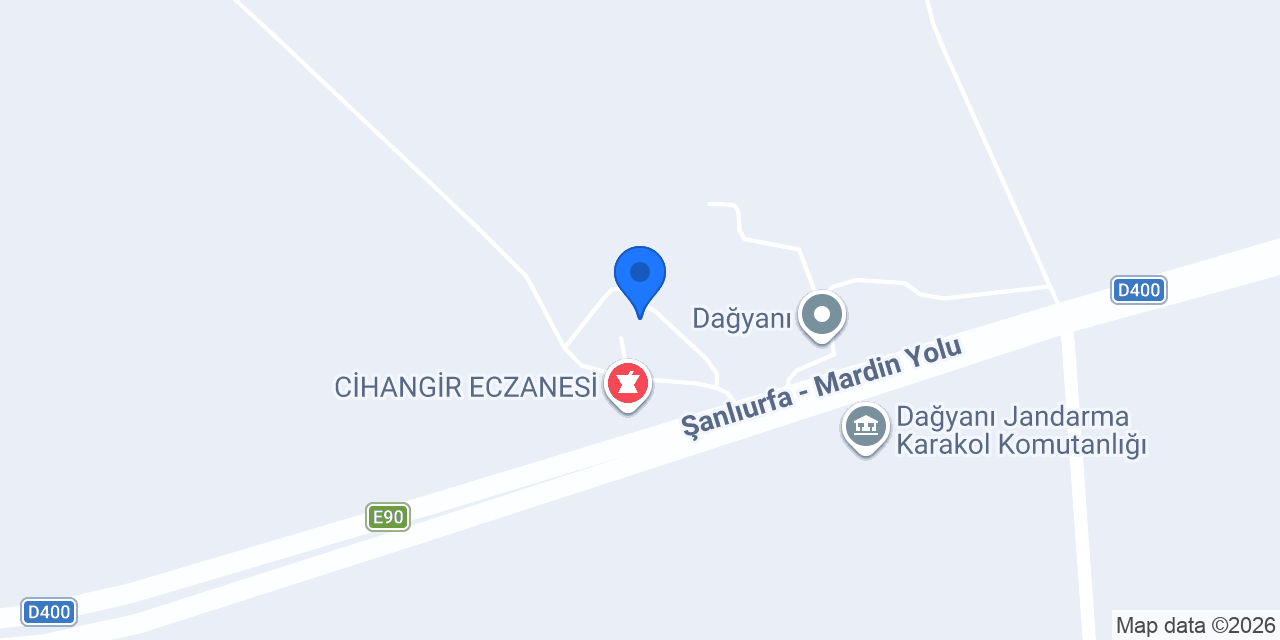 HALİLİYE 21 NOLU DAĞYANI ASM konumu