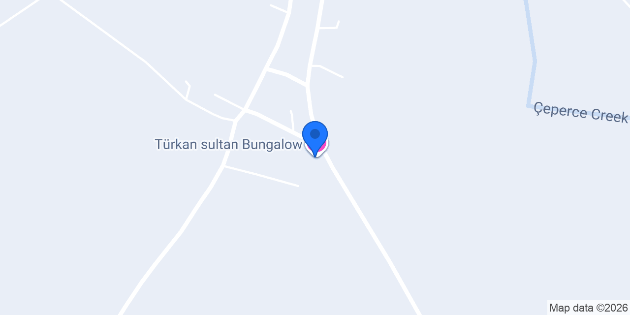 Türkan sultan Bungalow konumu