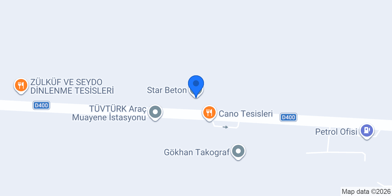Star Beton konumu