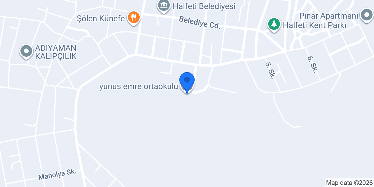 yunus emre ortaokulu konumu