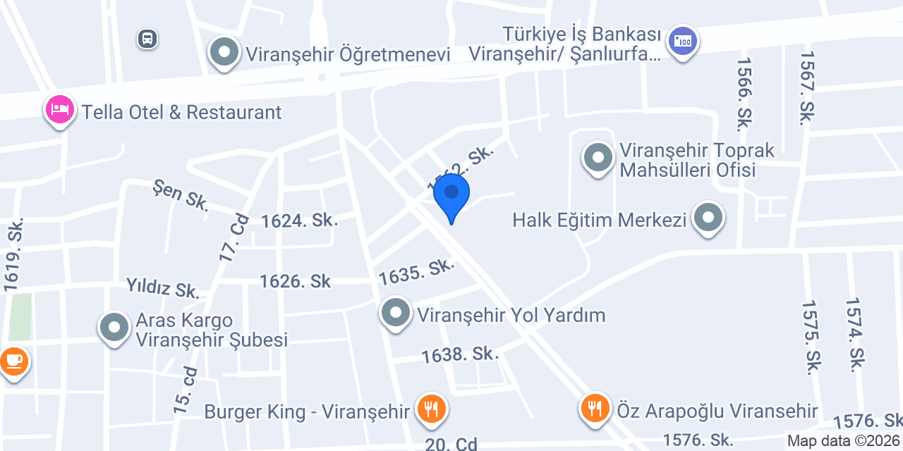 Oses çiğköfte konumu