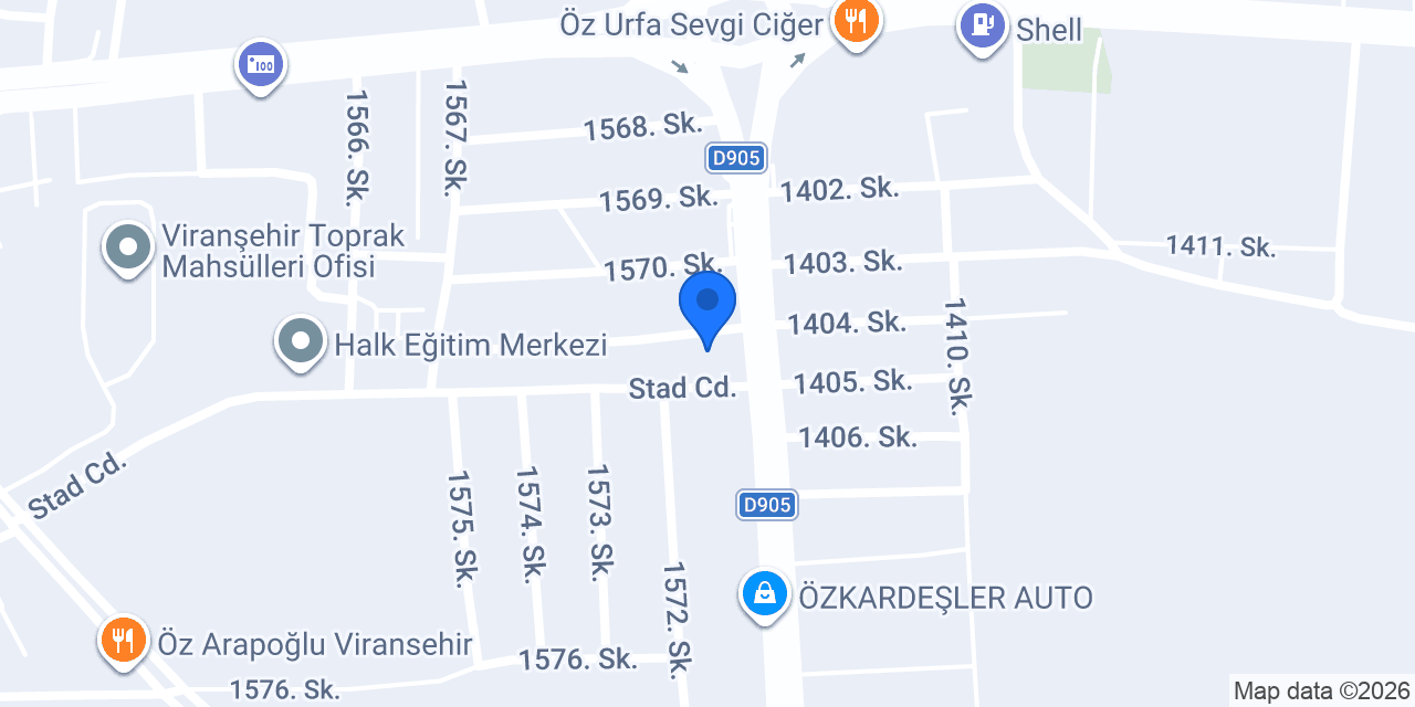 Kuş Otomotiv konumu
