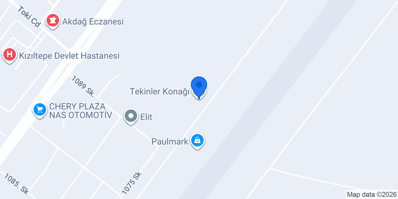 Tekinler Konağı konumu