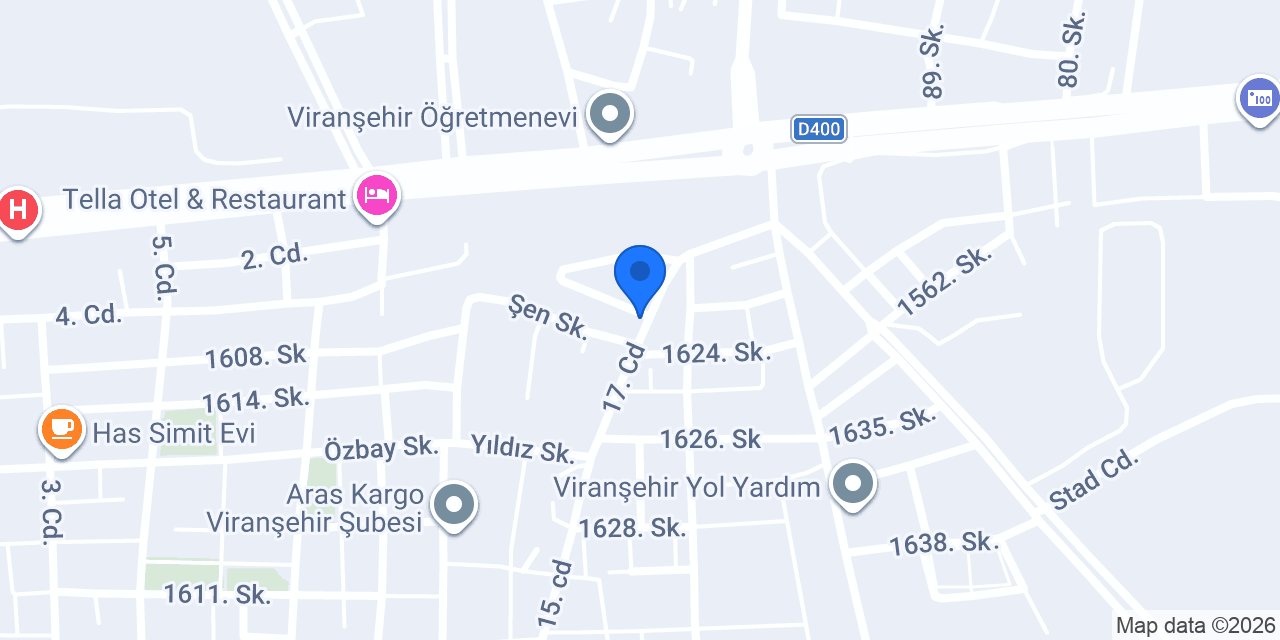 Yalçın Teknik Servis Viranşehir konumu